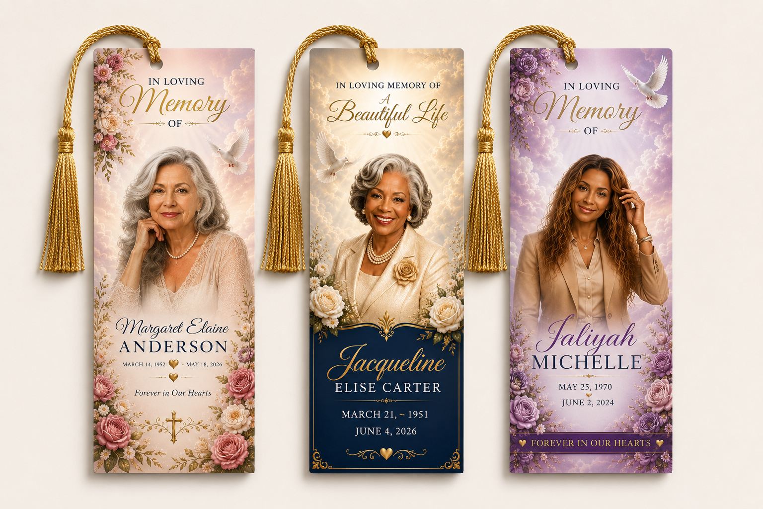Memorial Bookmarks