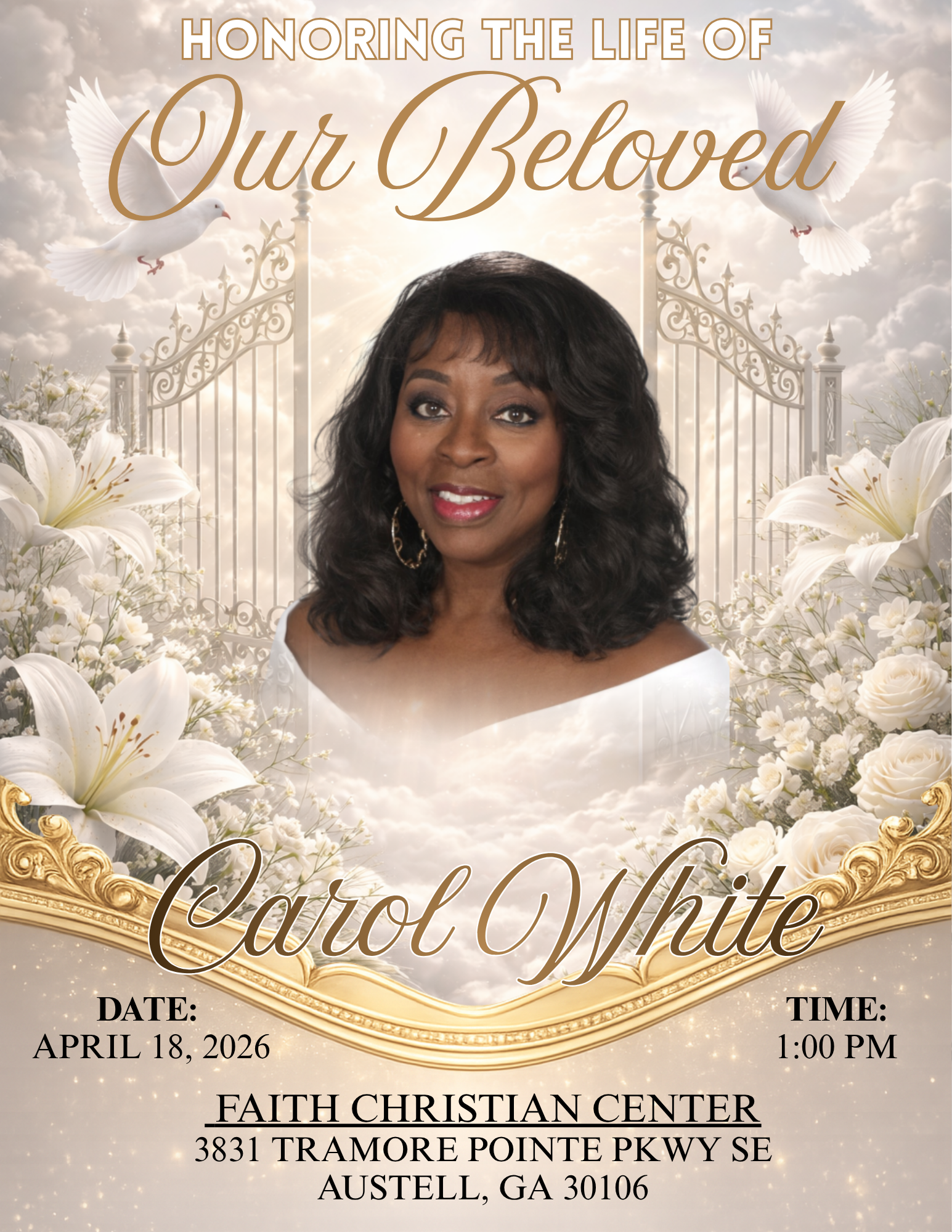 Funeral Flyers